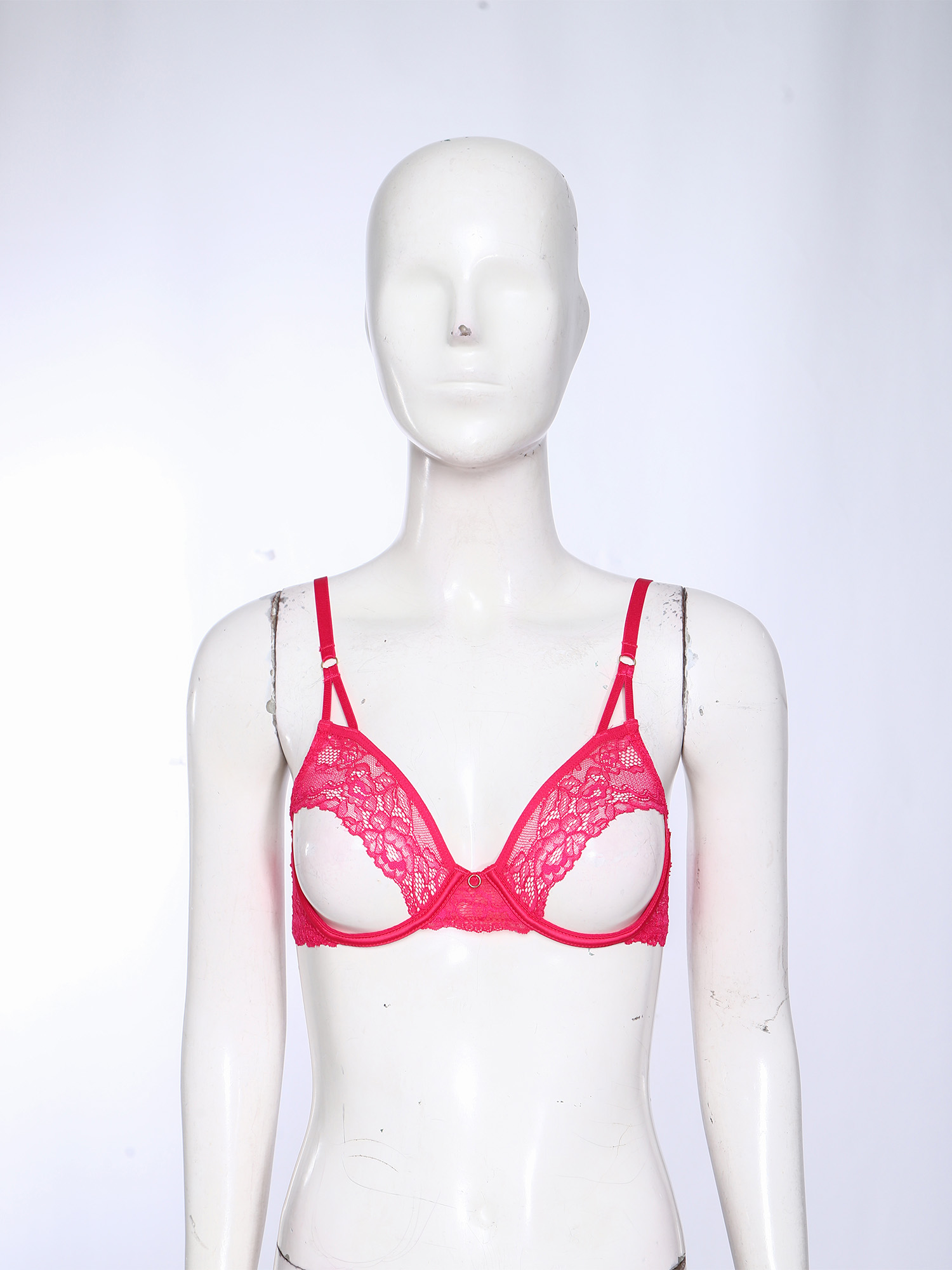 여성 섹시 홀터넥 브라 부드러운 시스루 레이스 푸쉬업  - Push Up Bra Padded 리뷰 및 가격