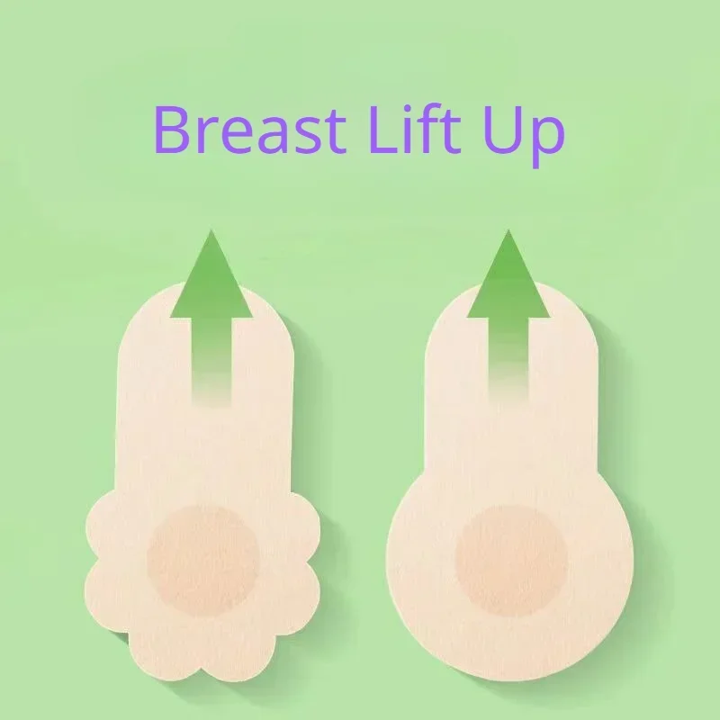 10pcs 여성의 보이지 않는 유방 리프트 업 테이프  - Nipple Cover Pasties 리뷰 및 가격